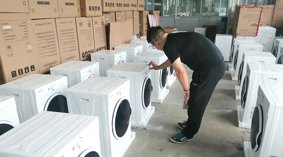 驗(yàn)貨嚴(yán)謹(jǐn)！客戶德國KLARSTEIN對金環(huán)電器衣物烘干機(jī)代工質(zhì)量好評